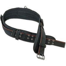 Ergodyne Arsenal 5550 3-Inch Padded Base Layer Tool Belt Adjustable - Large (L) - Buckle Attachment - 3" Height - Black - Polyester, Nickel Plated, Metal, Foam - 1 Each