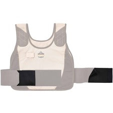 Ergodyne 6240 Phase Change Cooling Vest Elastic Extenders Black - Elastic - 2 / Set