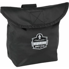 Ergodyne Arsenal 5181 Carrying Case (Flap) Full Mask Respirator - Black 420D Nylon Body - Waist Strap - 11" Height x 4" Width x 12.5" Depth - 1 Each