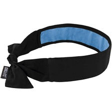 Ergodyne 6700CT Cooling Bandana Black - Cotton