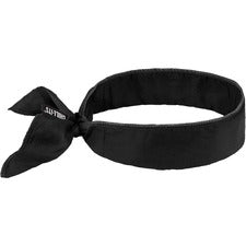 Ergodyne 6702 Cooling Bandana Black - Polymer