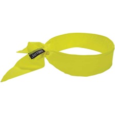 Ergodyne 6702 Cooling Bandana Yellow - Polymer
