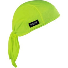 Ergodyne High-Performance Bandana Do Rag Yellow - Fabric - 6 / Carton