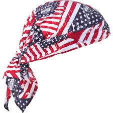 Ergodyne 6710 Evaporative Cooling Hat Multi - Acrylic, Polymer - 24 / Carton