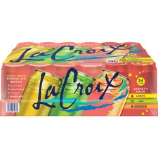 LaCroix Lemon, Lime and Grapefruit Flavored Sparkling Water Ready-to-Drink - 12 fl oz (355 mL) - Assorted - 12/Pack - 2 / Carton