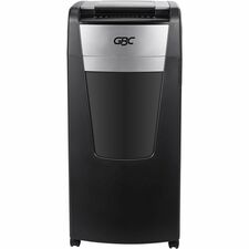 GBC AutoFeed+ Large Office Shredder, 750X, Super Cross-Cut, 750 Sheets Continuous Shredder - Super Cross Cut - 20 Per Pass - for shredding Credit Card, Paper Clip, Staples, Paper - P-4 - 4 Hour Run Time - 37 gal Wastebin Capacity - Black