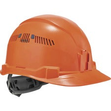 Ergodyne 8972 Class C Cap-Style Hard Hat Recommended for: Construction, Utility, Oil & Gas, Construction, Forestry, Mining, General Purpose - Moisture, Odor, Head, Sun, Eye, Overhead Falling Objects, Rain Protection - Orange - Comfortable, Heavy Duty, Lig