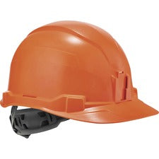 Ergodyne 8970 Class E Cap-Style Hard Hat Recommended for: Construction, Utility, Oil & Gas, Construction, Forestry, Mining, General Purpose - Moisture, Odor, Eye, Rain, Overhead Falling Objects, Head, Sun Protection - Orange - Comfortable, Heavy Duty, Lig