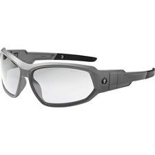 Ergodyne Loki AF Clear Safety Glasses Matte Gray Frame/Clear Lens