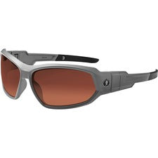 Ergodyne Loki PZ Copper Safety Glasses Matte Gray Frame/Copper Lens