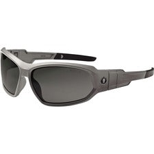 Ergodyne Loki AF Clear Safety Glasses Matte Gray Frame/Smoke Lens