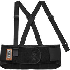 Ergodyne ProFlex 1625 Elastic Back Support Brace 52" to 58" Waist Size - Black - Elastic, Polypropylene, Rubber - 1 Each