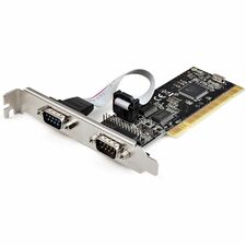 StarTech.com 2S1P PCI Serial Parallel Combo Card with 16C550 UART Plug-in Card - PCI - 1 x Number of Parallel Ports External - 2 x Number of Serial Ports External - 1