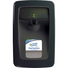 Health Guard Designer Series No Touch Dispenser Automatic - 1.06 quart Capacity - Support 4 x C Battery - Touch-free, Key Lock, Refillable - Black - 1 Each