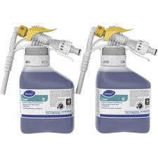 Diversey Crew Bathroom Cleaner/Scale Remover Ready-To-Use - 50.7 fl oz (1.6 quart) - Surfactant Scent - Non-corrosive - Purple Spray - 2 / Carton