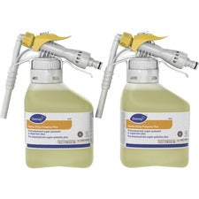 Diversey Heavy Duty Prespray Plus Ready-To-Use - 50.7 fl oz (1.6 quart) - Floral Scent - Heavy Duty, pH Neutral - Yellow - 2 / Box