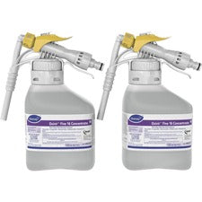 Diversey Oxivir Five 16 Concentrate Cleaner Ready-To-Use/Concentrate - 50.7 fl oz (1.6 quart) - Characteristic Scent - Fast Acting, VOC-free, NPE-free, Virucidal, Bactericide, Fungicide, Fragrance-free - Clear - 2 / Box