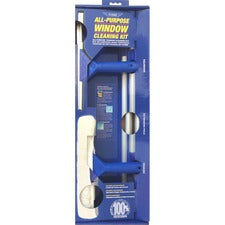 Ettore Window Cleaning Combo Kit MicroFiber, Silicone Rubber - White, Multi - 1 Each