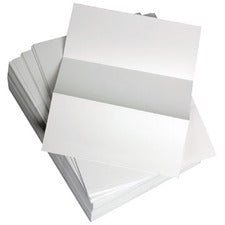 Lettermark Punched & Perforated Papers with Perforations every 3-2/3" - White 92 Brightness - Letter - 8 1/2" x 11" - 20 lb Basis Weight - 75 g/m&#178; Grammage - Sustainable Forestry Initiative (SFI) - ColorLok Technology, Micro Perforated, Acid-free - W
