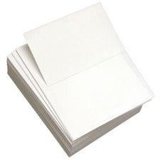 Lettermark Punched & Perforated Papers with Perforation at 5-1/2" - White 92 Brightness - Letter - 8 1/2" x 11" - 20 lb Basis Weight - 75 g/m&#178; Grammage - Sustainable Forestry Initiative (SFI) - ColorLok Technology, Micro Perforated, Acid-free - White