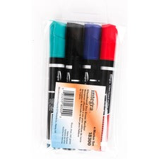 Integra Dry-Erase Markers Erasable - Assorted Ink - 4 / Pack