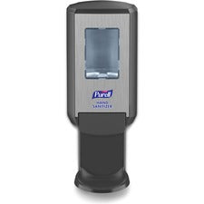 PURELL&reg; CS4 Hand Sanitizer Dispenser Manual - 1.27 quart Capacity - Site Window, Refillable, Sanitary-sealed, Recyclable, Locking Mechanism, Durable, Wall Mountable - Graphite - 1 Each