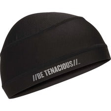 Ergodyne 6632 Cooling Skull Cap Fabric, Elastic - Black