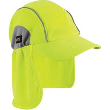 Ergodyne 6650 High-Performance Hat with Neck Shade Lime