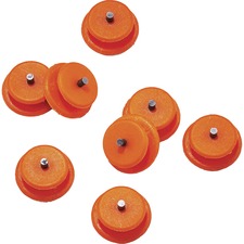 Ergodyne 6301TC TC Replacement Spikes for Shoe, Boot, Cleat - Carbon Steel - Orange