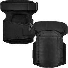 Ergodyne ProFlex 450 Hinged Slip Resistant Soft Cap Gel Knee Pad Black - Elastic, Rubber, Ethylene Vinyl Acetate (EVA), Foam, Gel, 420D Nylon, Neoprene - 2 / Pair
