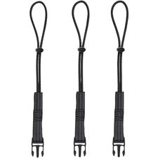 Ergodyne 3103 Standard Accessory Kit - Detachable Loops Nylon - Black - 3 /Pack - 18 / Carton