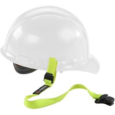 Ergodyne 3155 Elastic Tool Lanyard with Clamp - 2lbs / 0.9kg 2 lb Load Capacity - Buckle Attachment - 1.5" Height x 2" Width x 48" Length - Lime - Elastic, Fabric - 6 / Carton
