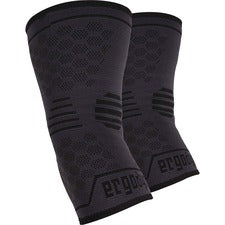 Ergodyne ProFlex 651 Elbow Compression Sleeve 12.99" to 14.96" Elbow Circumference - Black - Elastic - 1 Each