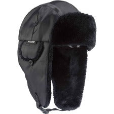 Ergodyne 6802 Classic Trapper Hat Small (S)/Medium (M) Size - Black