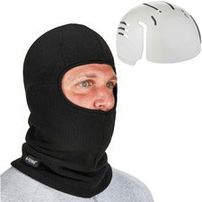 Ergodyne 6893ZI Balaclava with Bump Cap Insert Polyester - Black