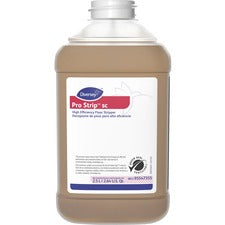 Diversey Pro Strip SC High Efficiency Floor Stripper Concentrate - 84.5 fl oz (2.6 quart) - Solvent Scent - Low Odor, No-mess, Non Ammoniated, Butyl-free - Amber Bottle - 2 / Carton