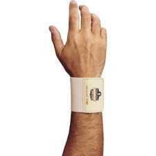Ergodyne ProFlex 400 Universal Wrist Wrap Brown - Elastic, Woven - 6 / Carton