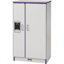 Rainbow Accents - Culinary Creations Kitchen Refrigerator - Purple 1 Each - Purple, Gray, Chrome