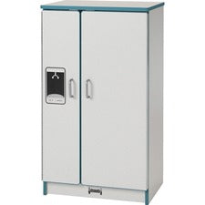 Rainbow Accents - Culinary Creations Kitchen Refrigerator - Teal 1 Each - Teal, Gray, Chrome