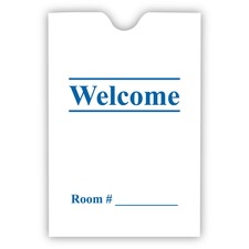 RDI Key Card Printable - Magnetic Stripe Card - 3.40" - Red - 500 Carton