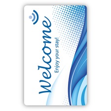 RDI RFID Key Card Printable - RF Card - 3.40" - Red - Plastic, Polyvinyl Chloride (PVC) - 250 Carton