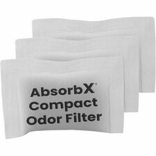 HLS Commercial Air Filter Activated Carbon - Remove Odor, Remove Volatile Organic Compound, Remove Chemicals - 0.1" Height x 2" Width x 3" Depth - 3 / Each
