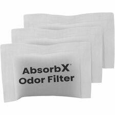 HLS Commercial Air Filter Activated Carbon - Remove Odor, Remove Volatile Organic Compound, Remove Chemicals - 0.3" Height x 3" Width x 4.5" Depth - 3 / Each