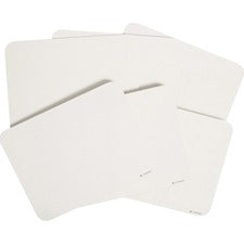 U Brands Single-Sided Dry-Erase Lap Board Value Pack 12" (1 ft) Width x 9" (0.8 ft) Height - White Melamine Surface - Rectangle - Horizontal/Vertical - Lap - 6 / Pack