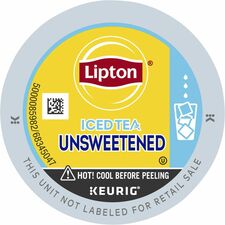 Lipton&reg; Unsweetned Iced Black Tea K-Cup Black Tea - 24 / Box