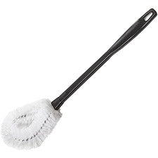 Genuine Joe Toilet Brush Plastic Handle - Natural - 1 Each