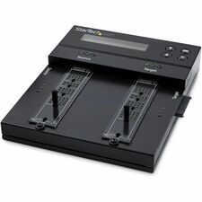 StarTech.com 1 to 1 NVMe/SATA Drive Duplicator and Secure Eraser Standalone - 1 x Source Drive(s) Supported - 1 x Destination Drive(s) Supported - Serial ATA, M.2, PCI Express NVMe Drive Interface