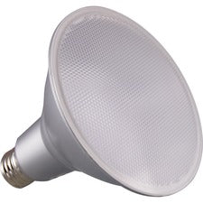 Satco 15W PAR38 3000K LED Bulb 15 W - 90 W Incandescent Equivalent Wattage - 120 V AC - 1200 lm - Parabolic Reflector - PAR38 Size - Clear - Warm White Light Color - E26 Base - 25000 Hour - 3000&deg;K Color Temperature - 90 CRI - 40&deg; Beam Angle - Dimm