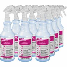 Midlab Bulldozer Cleaner/Degreaser RTU Ready-To-Use - 32 fl oz (1 quart) - Lemon Scent - Strong - Yellow - 12 / Carton