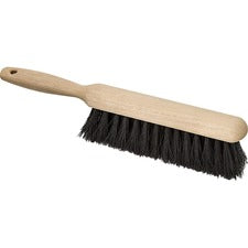 Genuine Joe Poly Counter Brush 13" Overall Length - Black - 1 Each